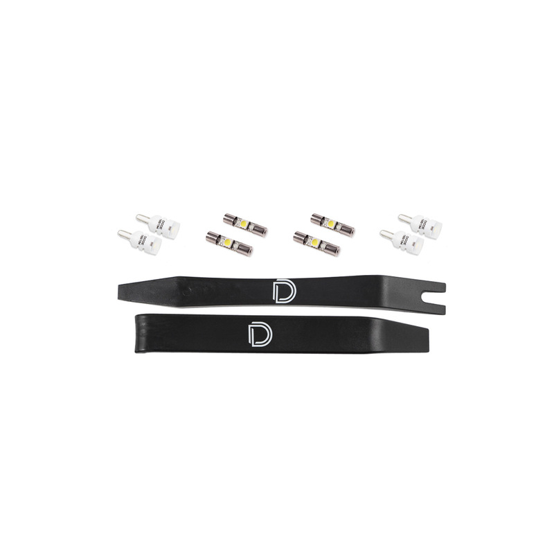  Diode Dynamics - Interior LED Kit for 2017"2020 Ford F-150 Raptor, Cool White Stage 1